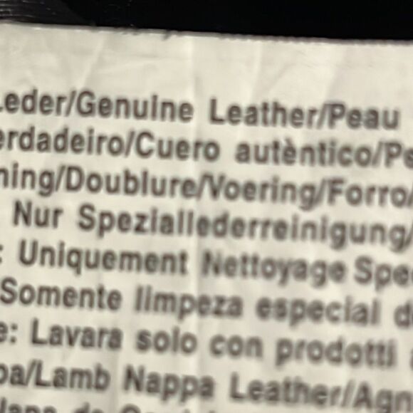 Betty Barclay Black Italian Leather High Waist Pants Size 8-10 see measurements - Picture 14 of 15